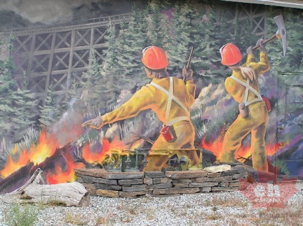 Forest Fire Mural
