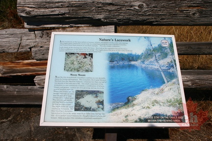 Information Interpretive Sign