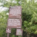 Trailhead Sign to Raft Cove