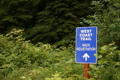 Trailhead Sign