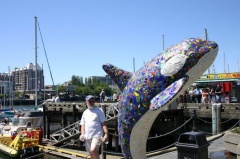 Victoria Orca Statue