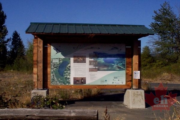 Thetis Lake Sign (4595 visits) Entrance to Thetis Lake popular swimming hole Thetis Lake Sign