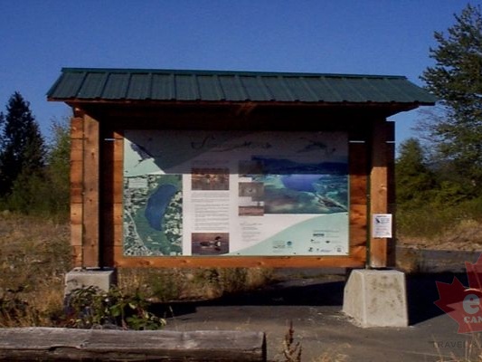 Thetis Lake Sign (4501 visits) Entrance to Thetis Lake popular swimming hole Thetis Lake Sign