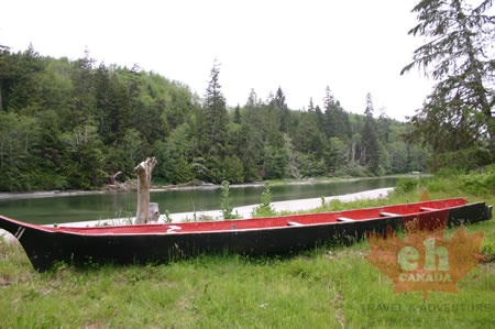 First Nation Canoe
