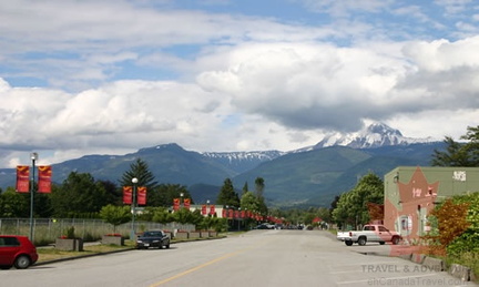 Mountains from Downtown