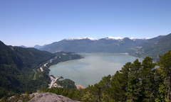 Views of Howe Sound from the Chief