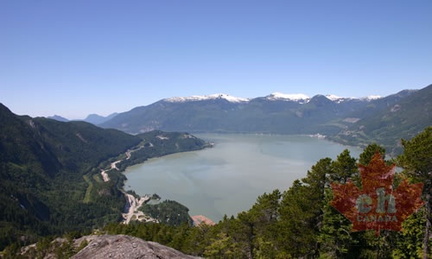 Views of Howe Sound from the Chief