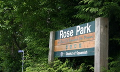 Entrance Sign viewed from Hwy 99