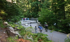 People at the First lookout