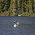 Canoe and Lake
