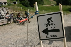 Mountain Bike Signs