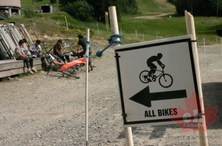 Mountain Bike Signs