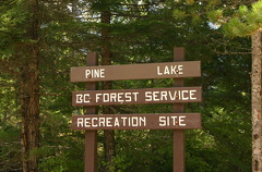 Campground Sign