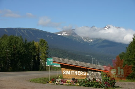 Smithers Welcome Sign