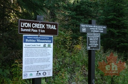 Trailhead Info Signs