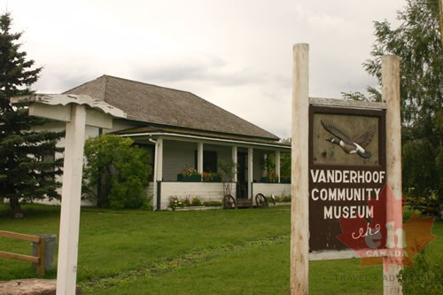 Entrance Sign to Village