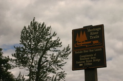 Paved Walkway Signage