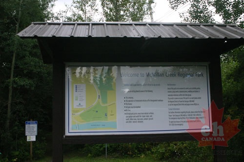 Parking Lot Info Sign