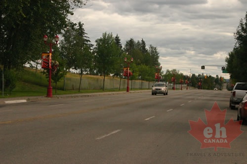 Highway 97 (880 visits) Entering the community Highway 97