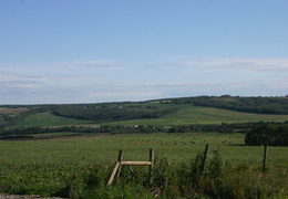 Rolling Hills (690 visits) Farm fields in the back country Rolling Hills