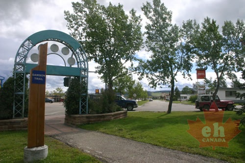Entrance on 110th Ave