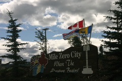 Mile "0" City Welcome Sign