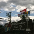 Mile "0" City Welcome Sign