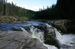 Standing over Falls