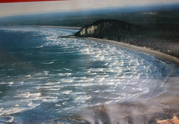 Curling Waves (753 visits) Views from high above Curling Waves