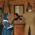 Actors picking up mail