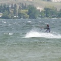Hold on tight (2504 visits) Sail boarding on Skaha Lake Boarding on Skaha Lake Hold on tight