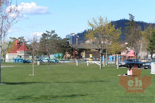 Sitting in Park
