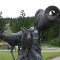 Statue (2340 visits) Downtown statue near stores. Statue in the Village of Radium Hot Springs Statue