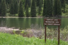 BC Recreation Forestry Sign