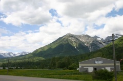 Mountains and Farmland