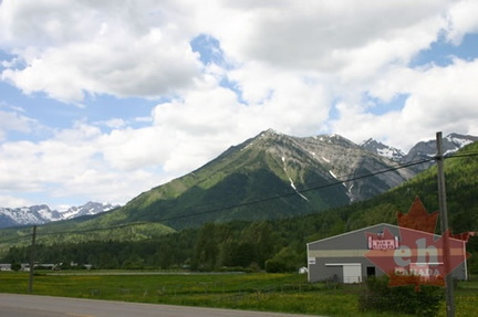Mountains and Farmland