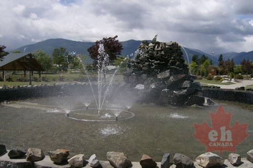 Fountain and Pond