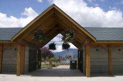 Water Fountain Entrance