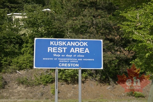 Kuskanook Rest Area