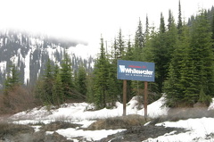 Whitewater Mountain Sign