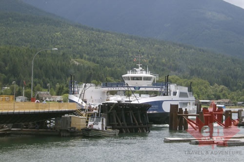 Loading Vehicles on Ferry