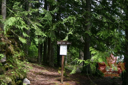 Day use Area Sign