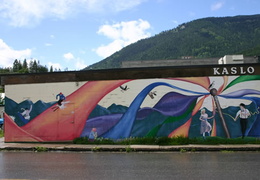 Murals (567 visits) Art in the community Murals in Kaslo, BC Murals