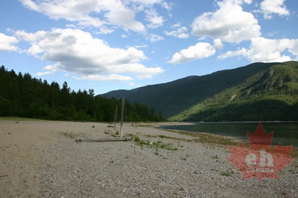 Lower Arrow Lake Sandy Beach