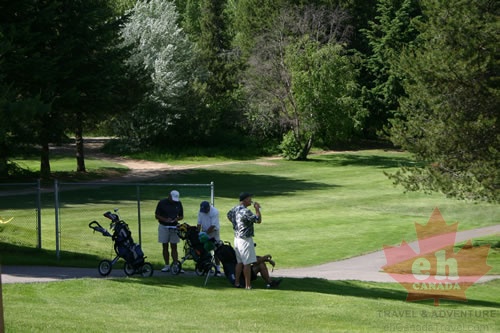 Golfing Castlegar