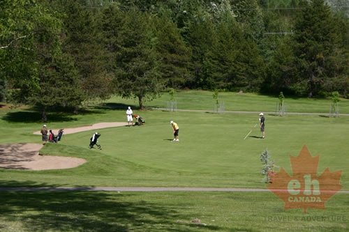 Golfing Castlegar