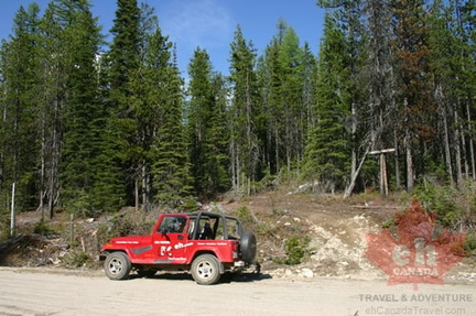 Parked and Researching on Christina Crest Trail