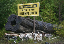 Gravel Warning Sign (433 visits) A different and straight forward approach To the point about back road driving Gravel Warning Sign