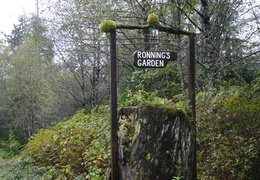 Ronnings Garden (593 visits) Wilderness garden in back country forests Gardens in the wilderness back country Ronnings Garden