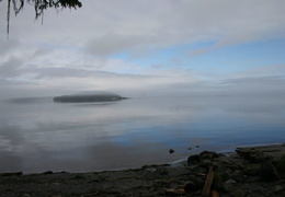 Storey Beach (499 visits) Low clouds walking beach Walking the beach in low clouds and tides Storey Beach